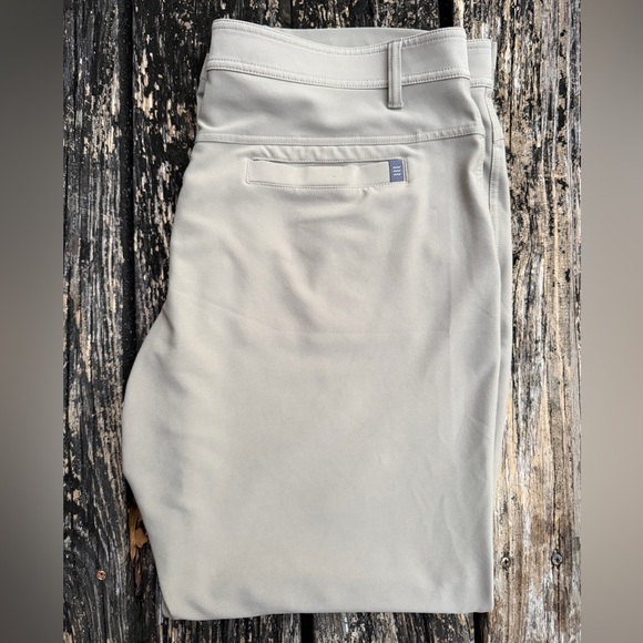 Free Fly Mens Beige Tan Nomad Performance Pants Sz 38x32 RN#156039 T8